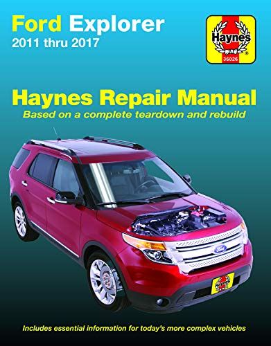 2016 ford explorer maintenance manual